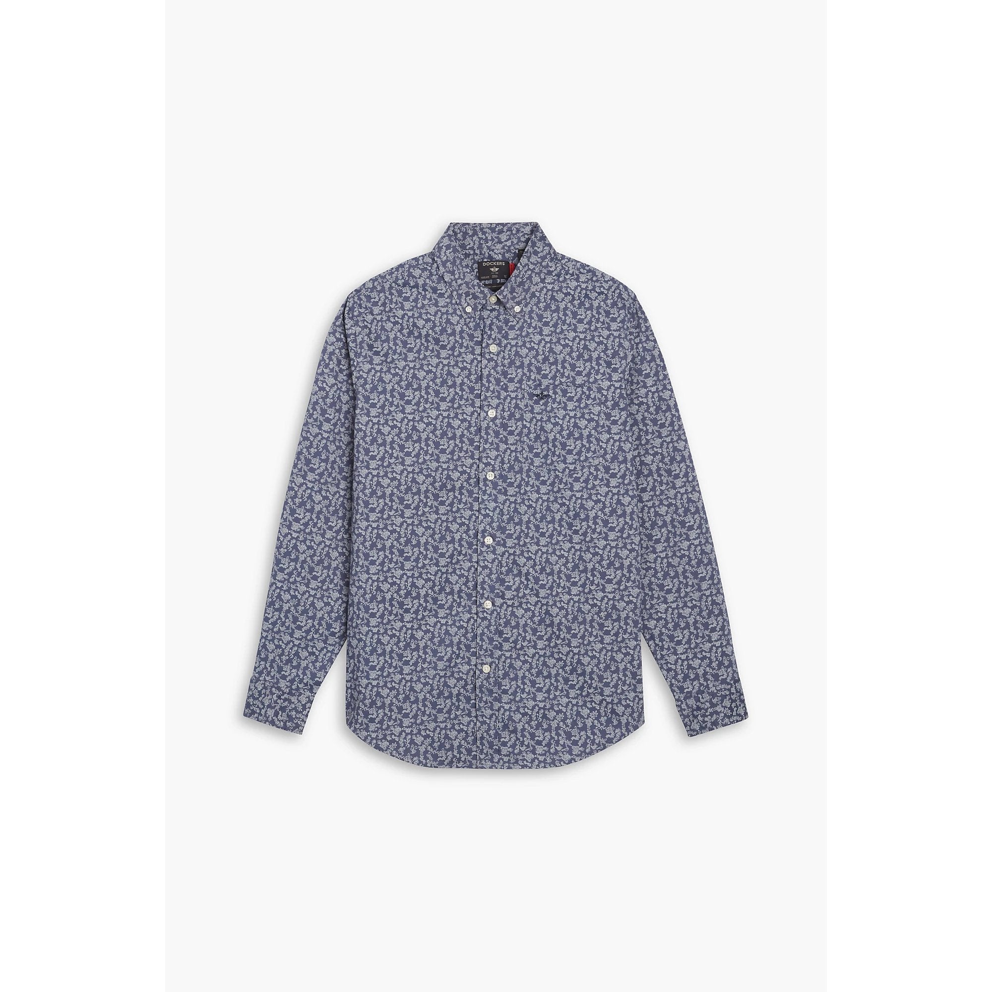 Camisa Dockers Mangas Largas Estampada Para Caballeros by Dockers