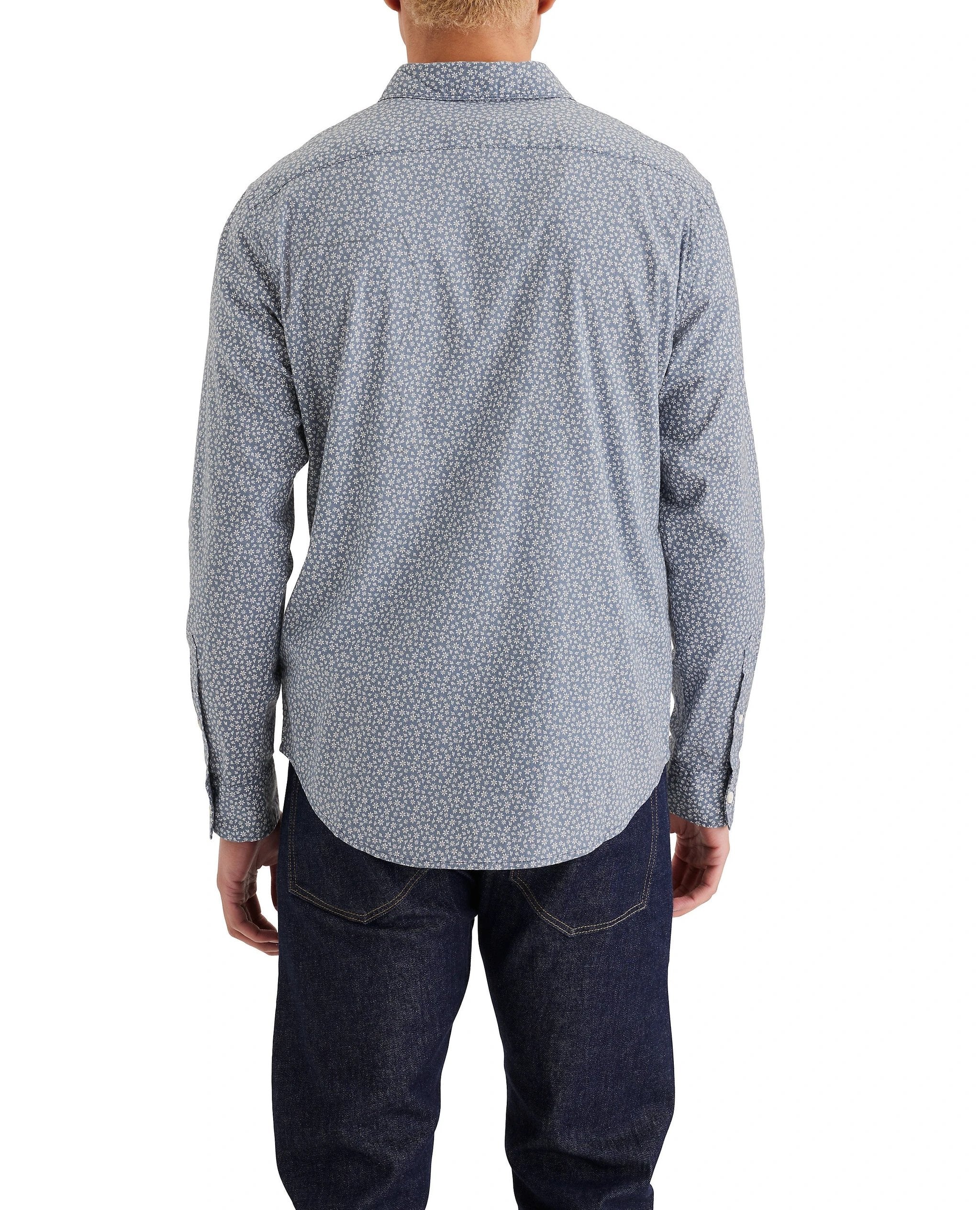 Camisa Dockers Mangas Largas Estampada P/ Caballeros 526690433 by Dockers