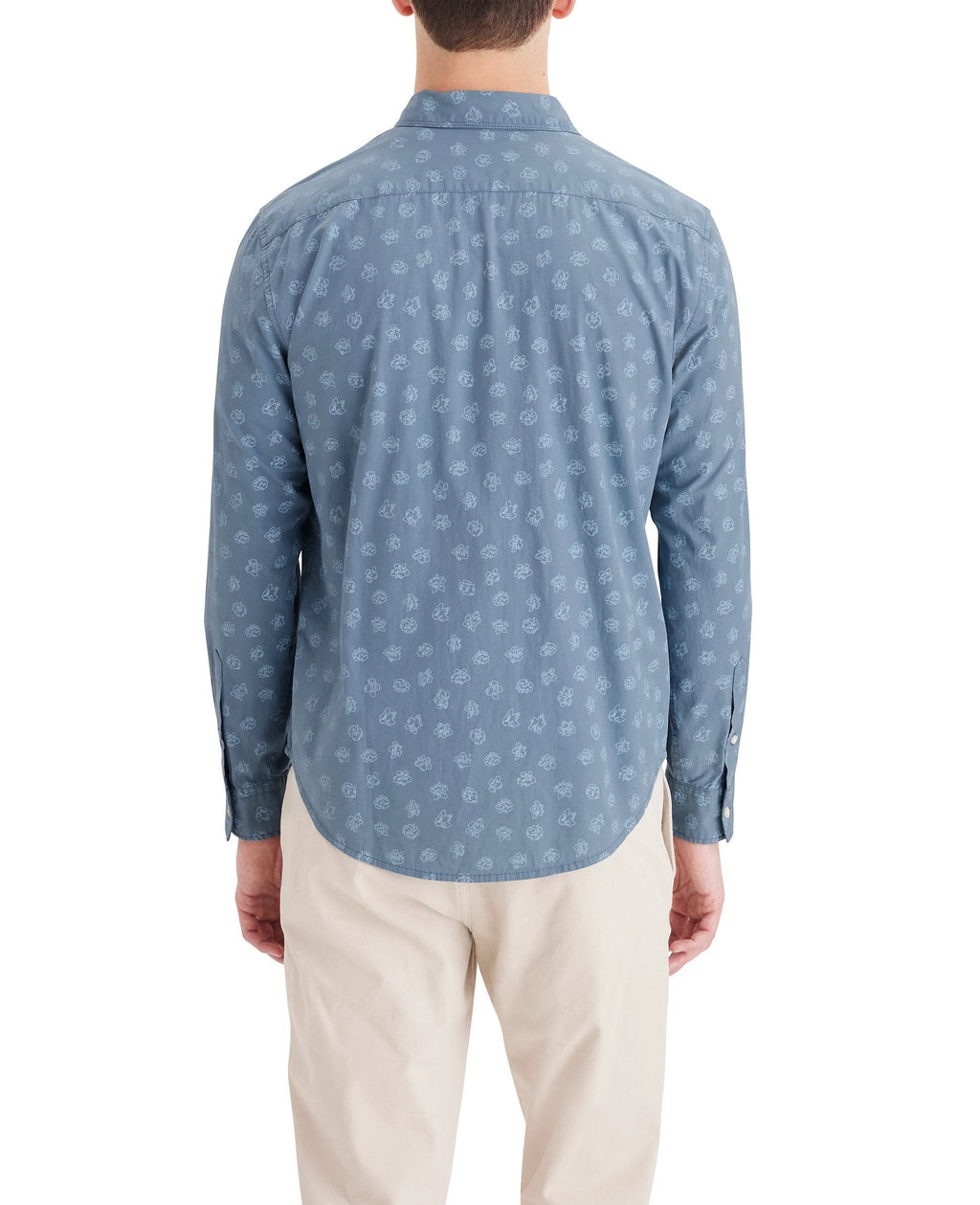 Camisa Dockers Mangas Largas Estampada P/ Caballeros 526690436 by Dockers