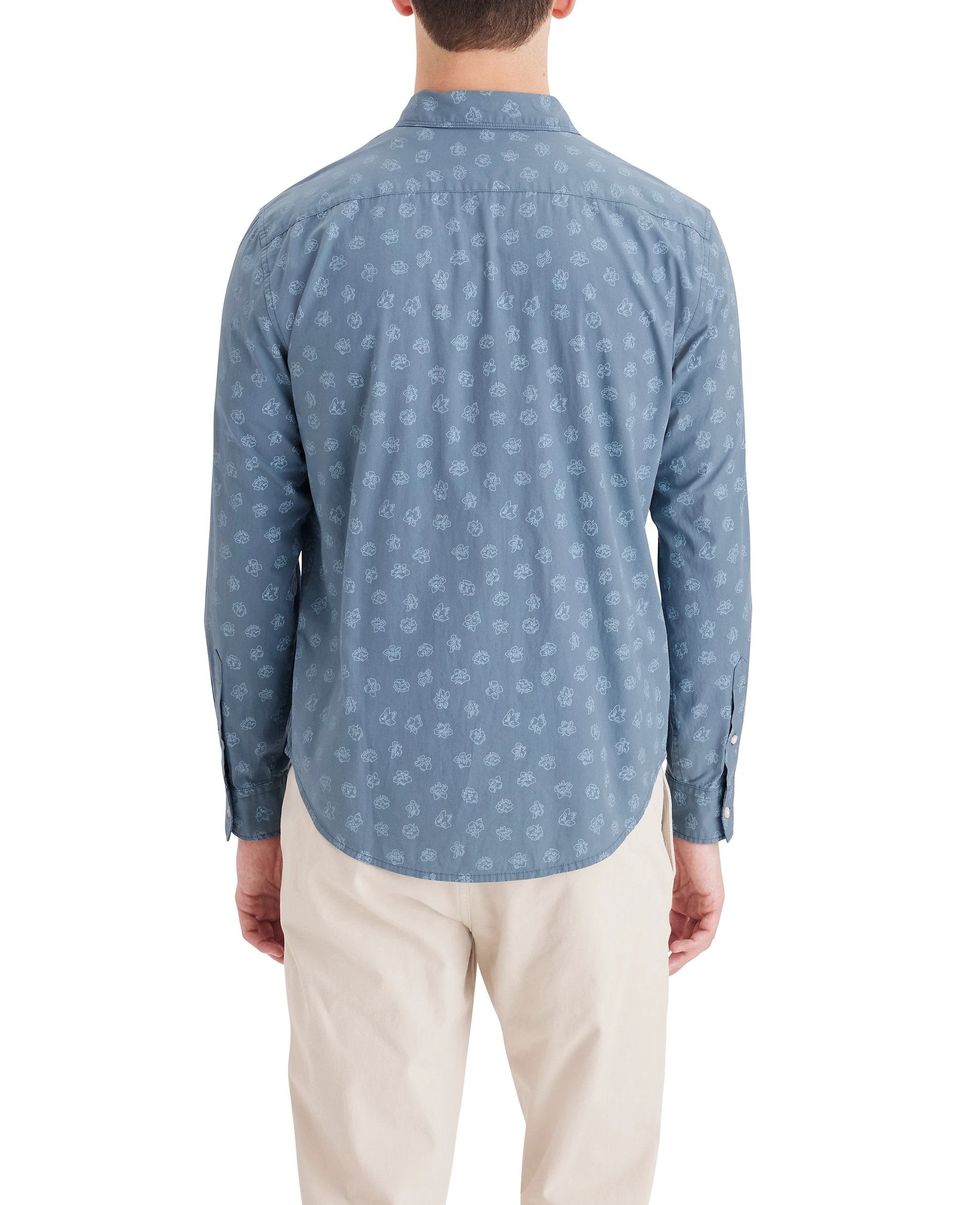 Camisa Dockers Mangas Largas Estampada P/ Caballeros 526690436 by Dockers