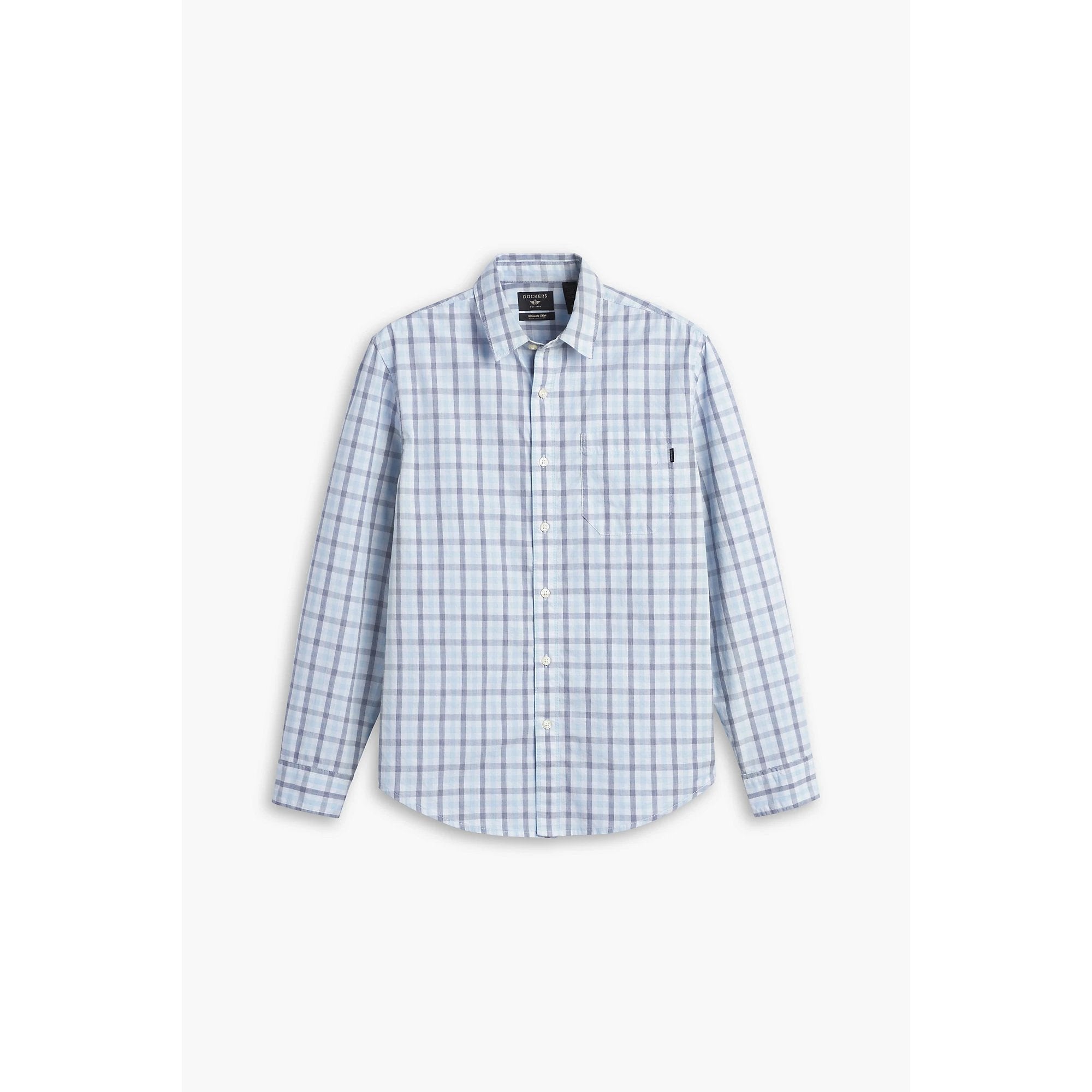 Camisa Dockers Mangas Largas Cuadros Para Caballeros by Dockers