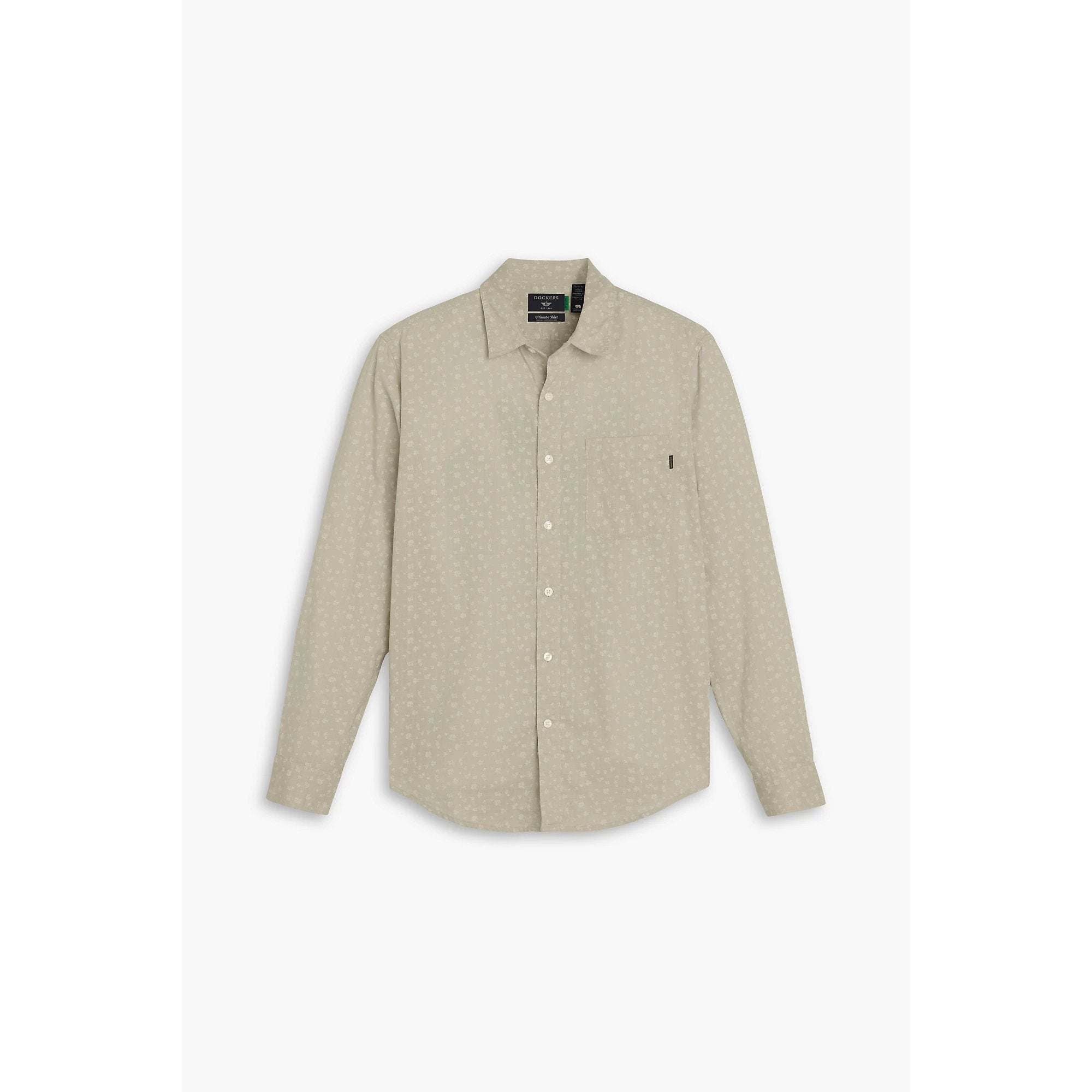 Camisa Dockers Mangas Largas Estampada Para Caballeros by Dockers
