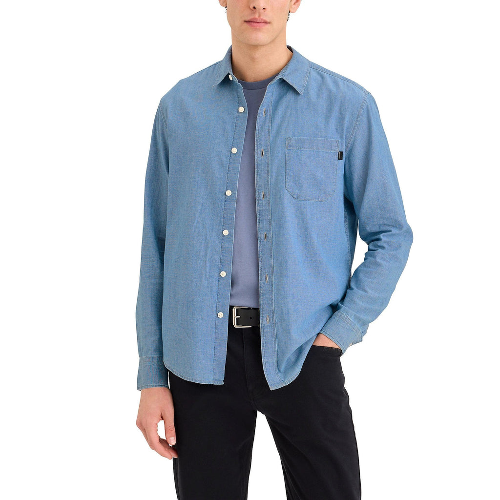 Camisa Dockers Mangas Largas Lisa Para Caballeros by Dockers