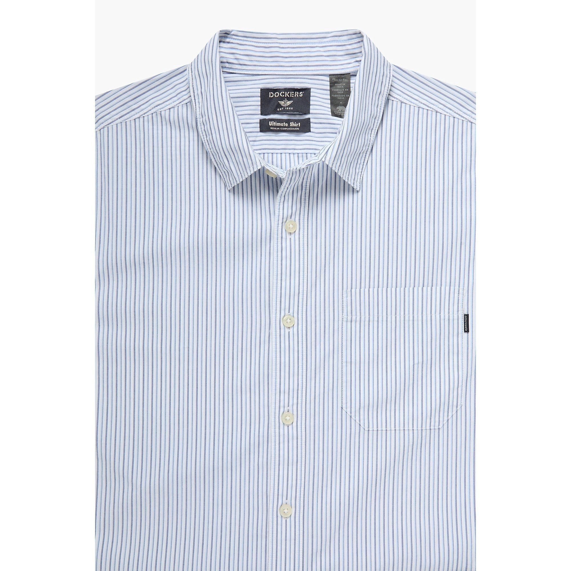 Camisa Dockers Mangas Largas Rayas Para Caballeros by Dockers