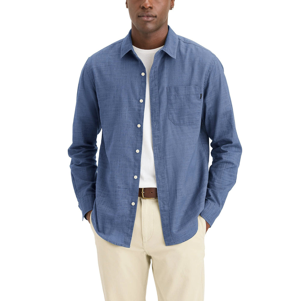 Camisa Dockers Mangas Largas Lisa Para Caballeros by Dockers