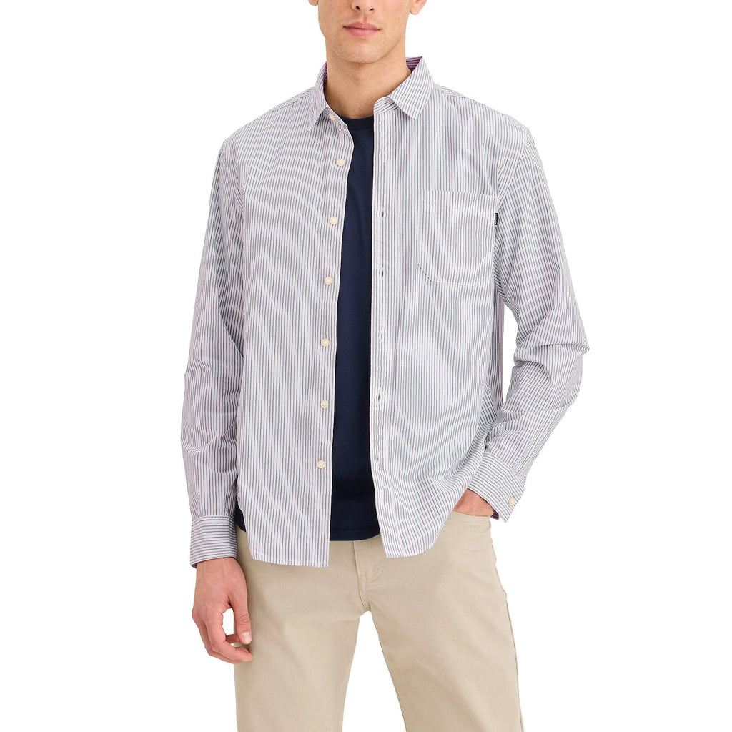 Camisa Dockers Mangas Largas Rayas Para Caballeros by Dockers