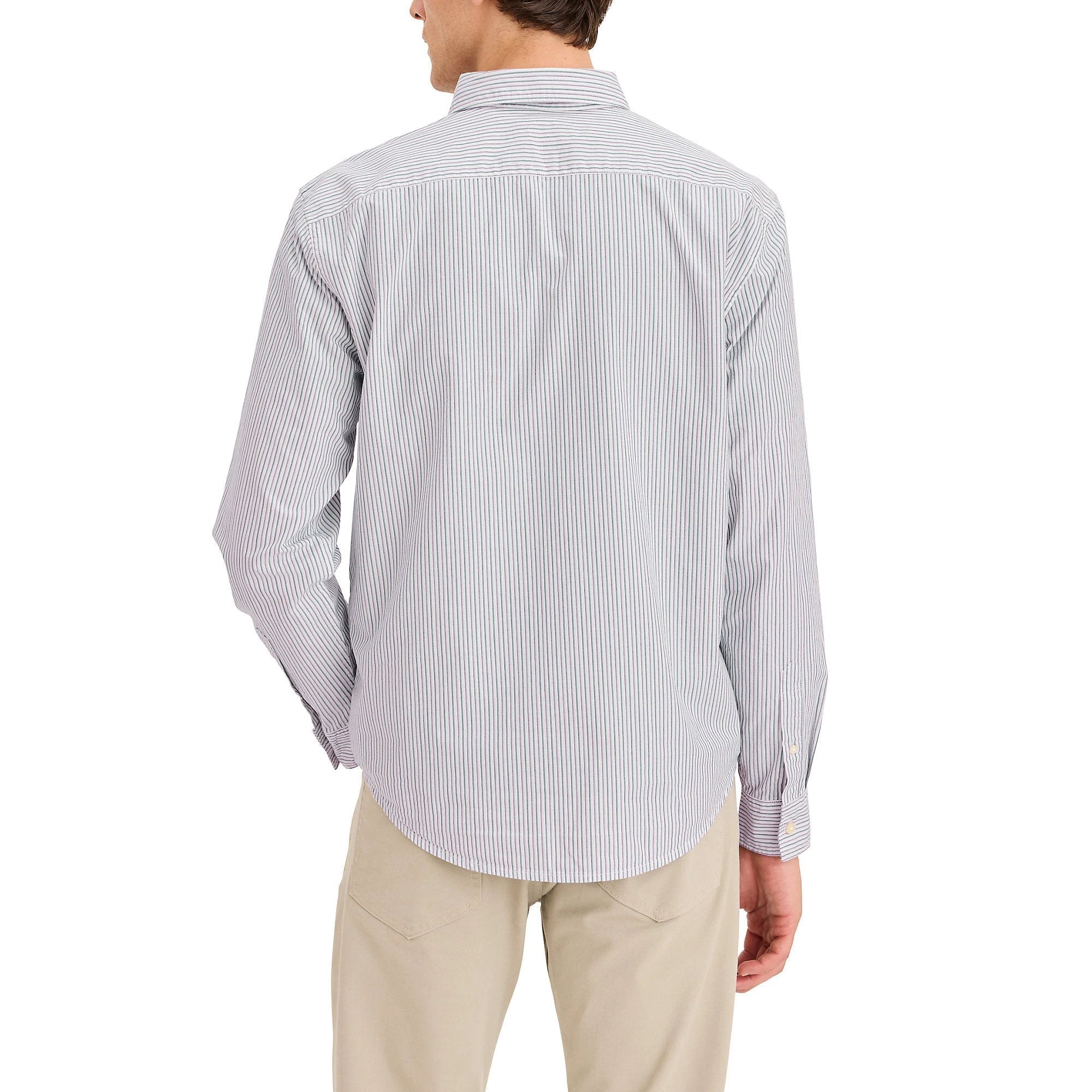 Camisa Dockers Mangas Largas Rayas Para Caballeros by Dockers