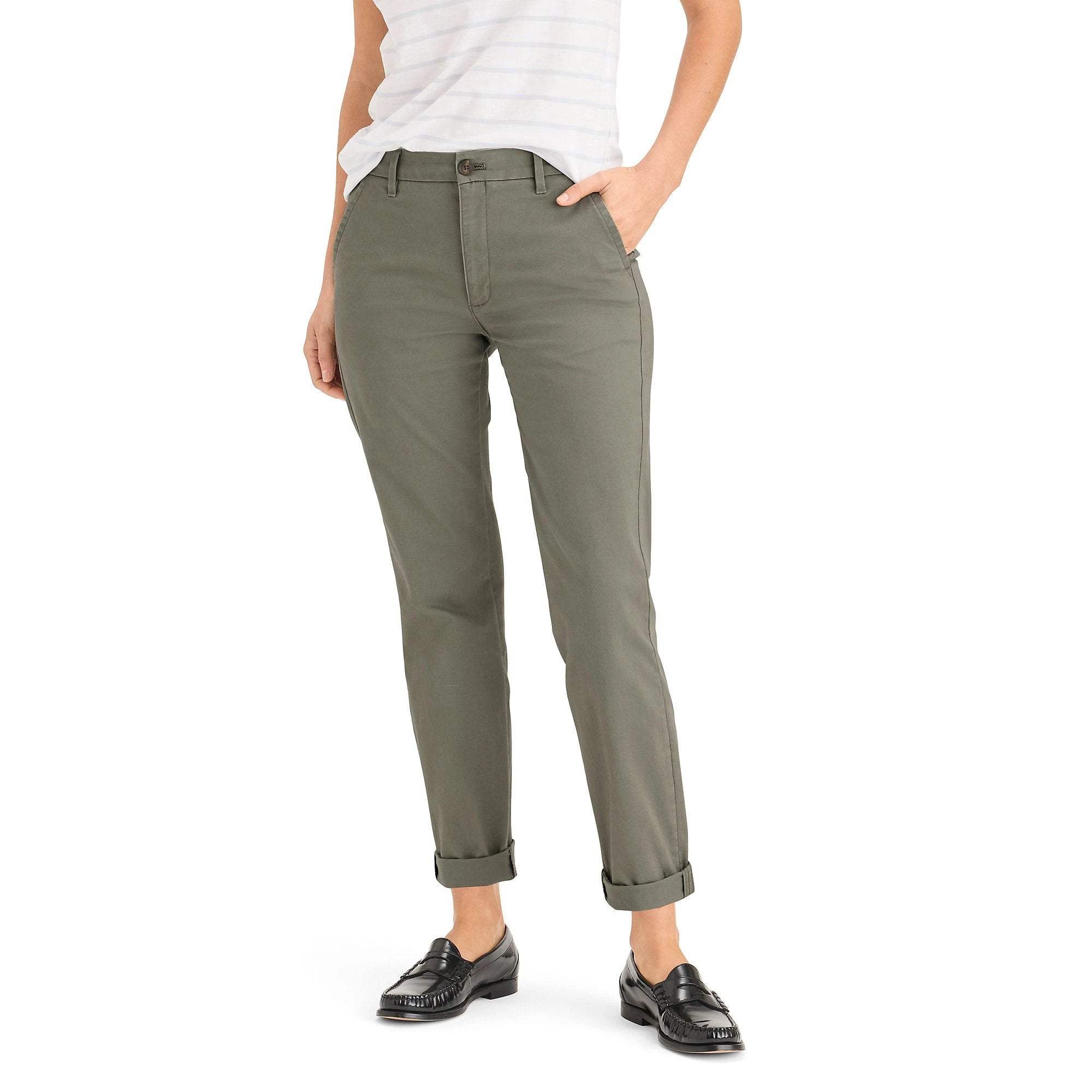 Pantalones Dockers Weekend Chino Casual Para Damas by Dockers