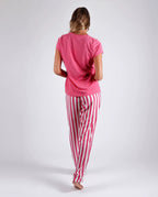 Conjunto Admas Mangas Cortas Classic Stripes Rayas P/ Damas by Admas