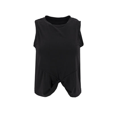 Blusa Dna Couture sin Mangas Lisa para Damas