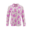 Blusa White Rhino Mangas Largas Floral para Damas