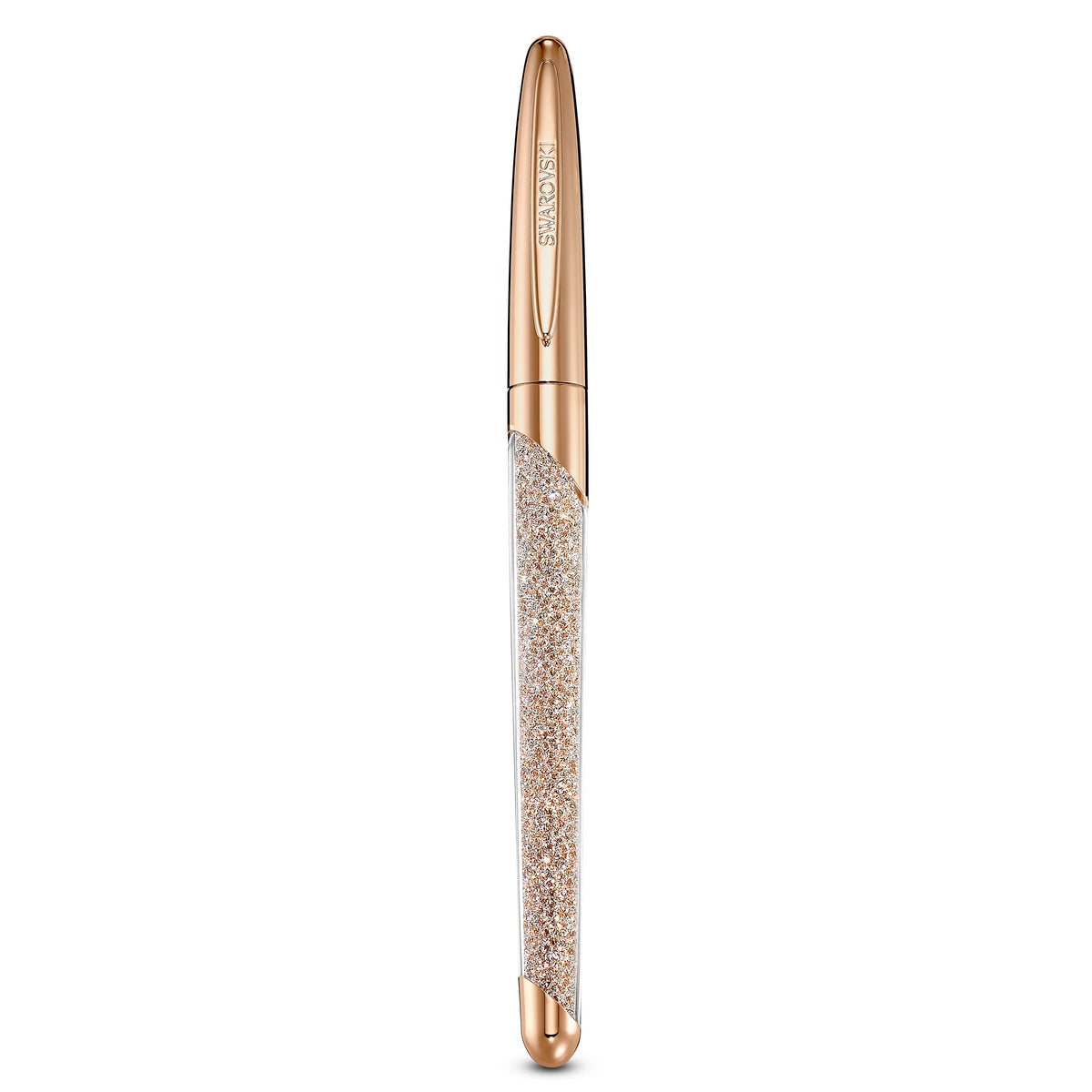 Bolígrafo Rollerball Crystalline Nova, tono oro rosa, baño tono oro rosa