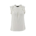 Blusa Stella Ginger sin Mangas Lisa Encaje para Damas