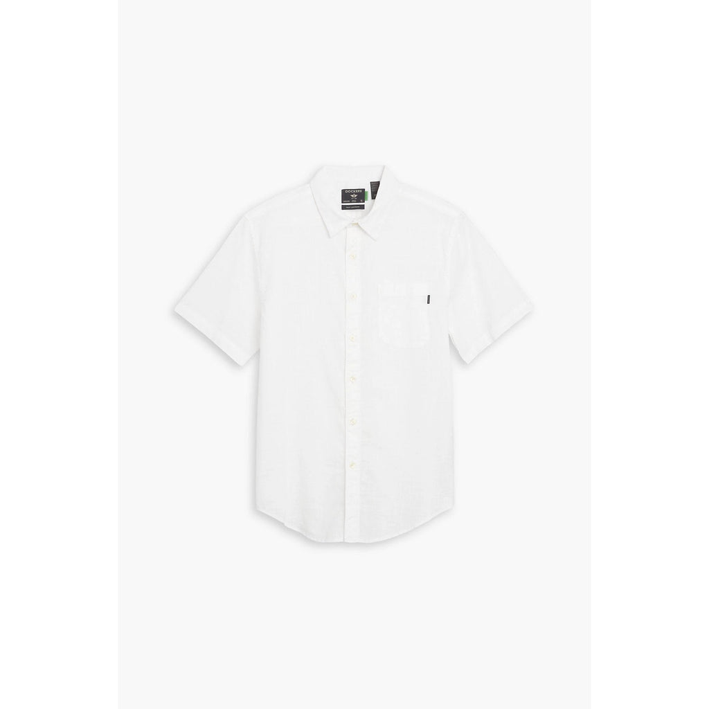 Camisa Dockers Mangas Cortas Lisa Para Caballeros by Dockers