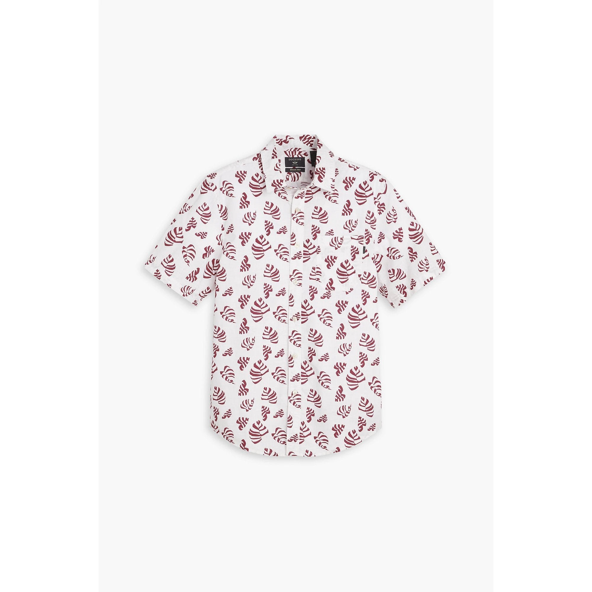 Camisa Dockers Mangas Cortas Estampada Para Caballeros by Dockers