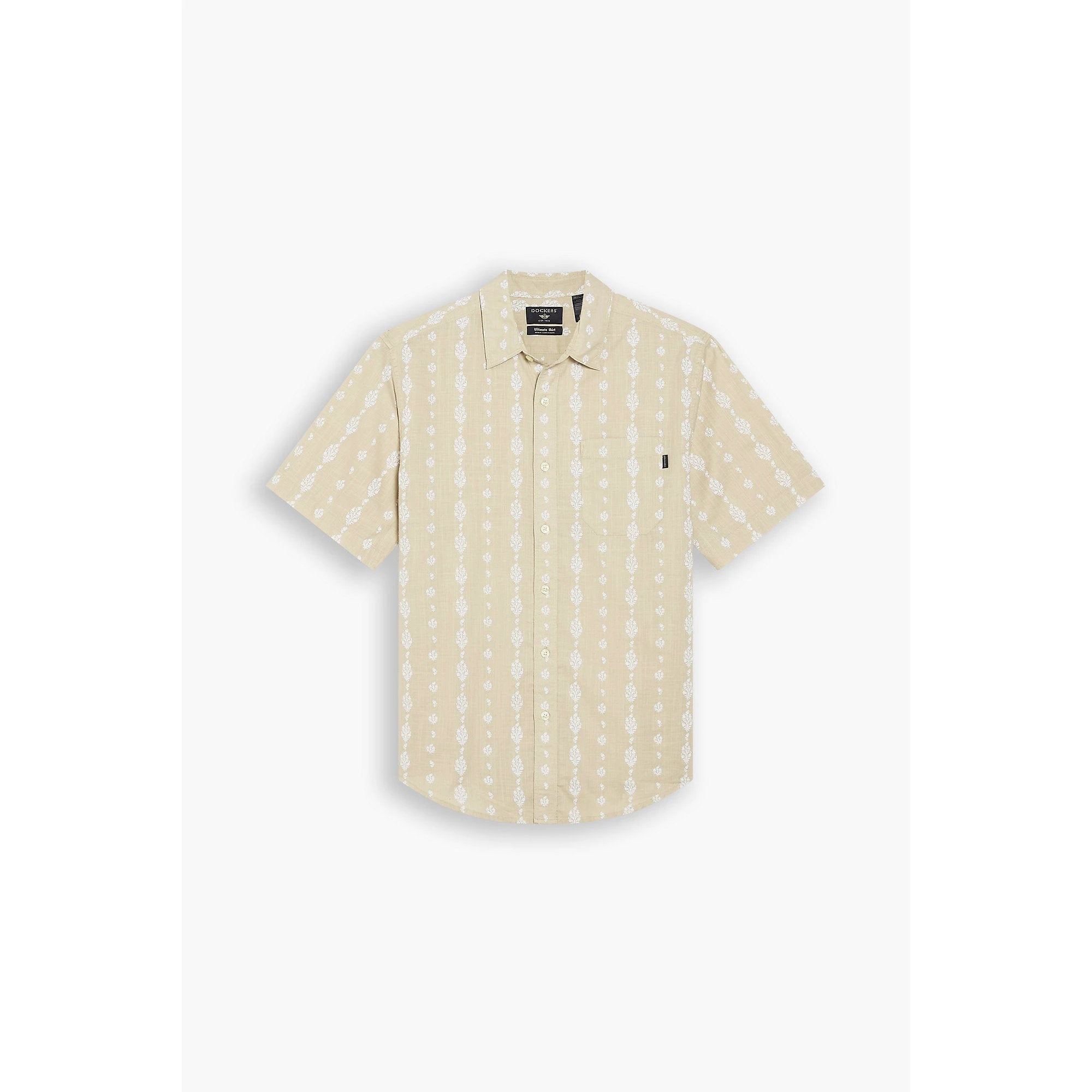 Camisa Dockers Mangas Cortas Estampada Para Caballeros by Dockers
