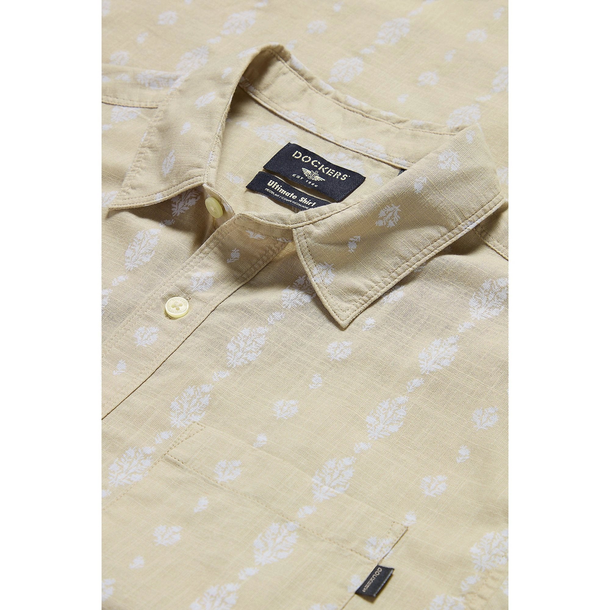 Camisa Dockers Mangas Cortas Estampada Para Caballeros by Dockers