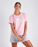 Conjunto Mr Wonderful Mangas Cortas Estampado Para Damas by Mr. Wonderful