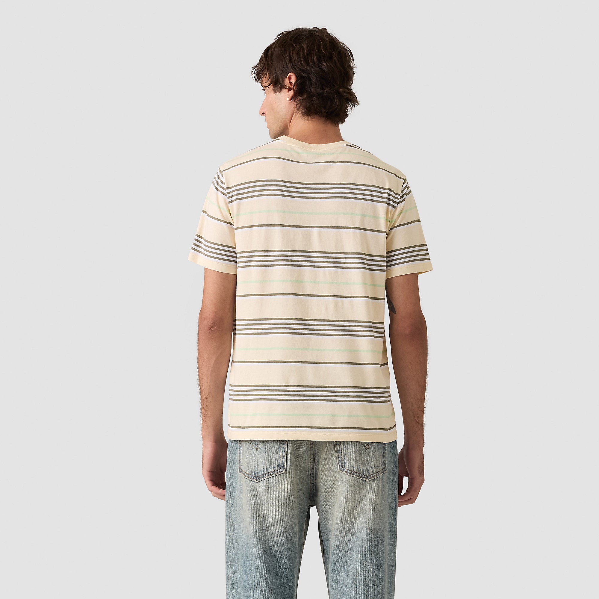 Camiseta Levis Mangas Cortas Rayas para Caballeros