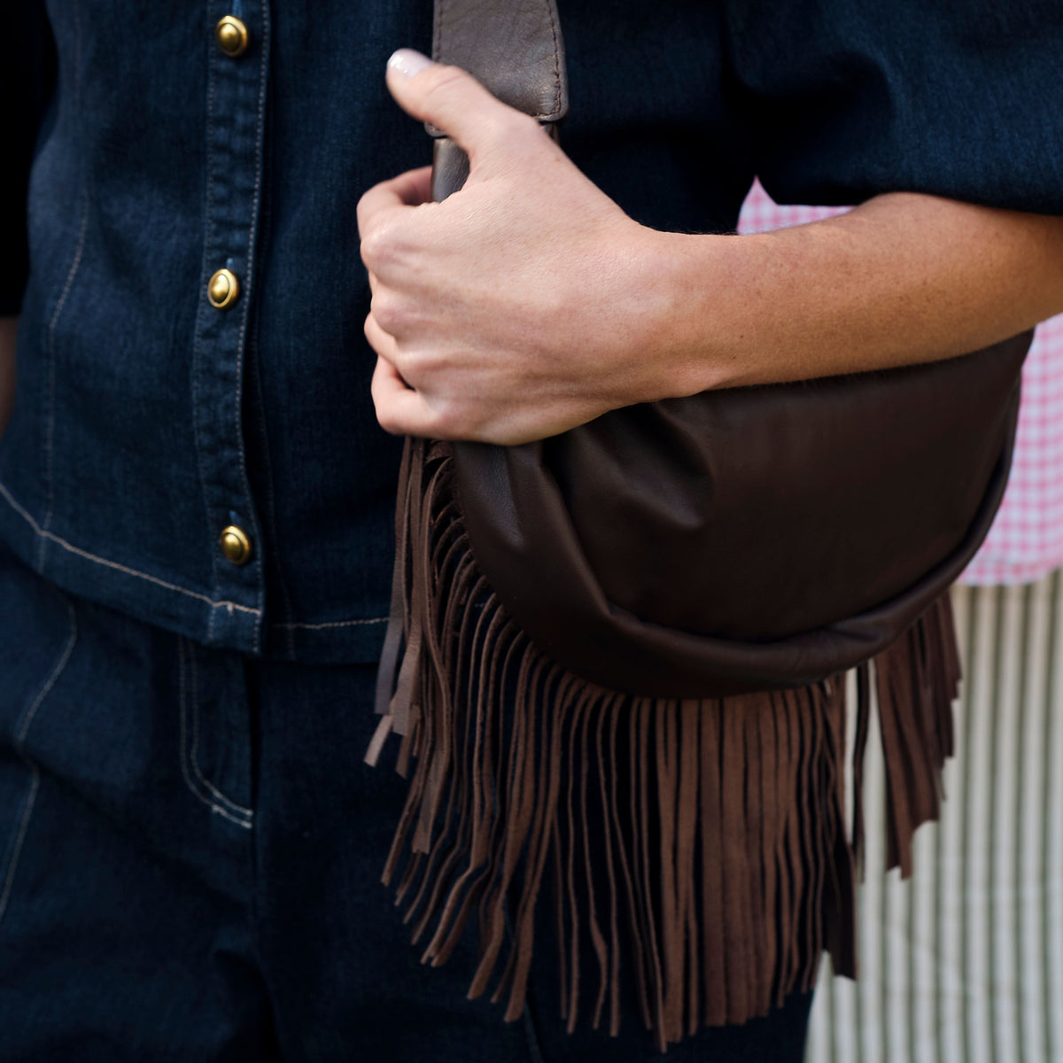 Bolso, color/material negro, marca Juliana Hurtado – vista 3