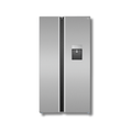Refrigeradora Side by Side TCL M/P520SBN 18 cu.ft. Inverter con Dispensador de Agua Plateado