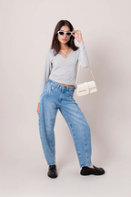 JEANS BALLOON FIT E-M 7276.