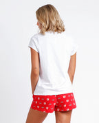 Conjunto Admas Mangas Cortas Estampado 2 Piezas Para Damas by Admas