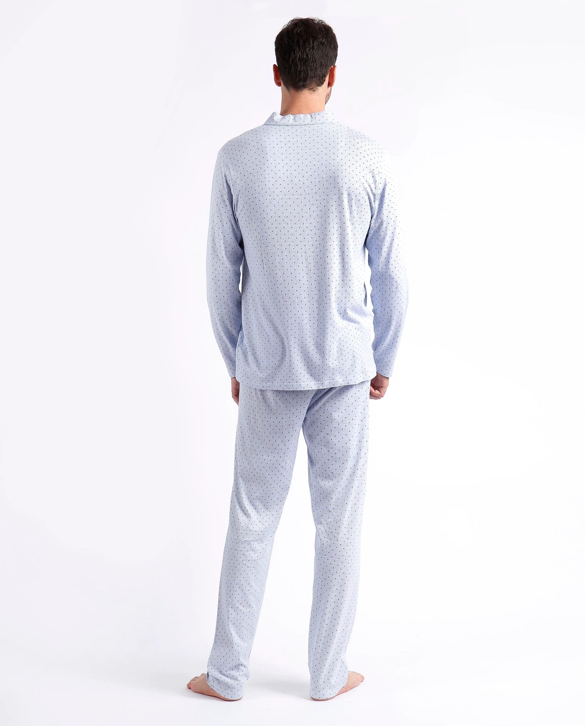 Pijama Admas 2 Piezas Mangas Largas Estampado P/ Caballeros by Admas