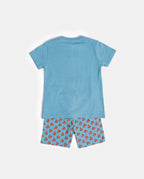 Conjunto Admas 2 Piezas Mangas Cortas Estampado P/ Niños 60881 by Admas