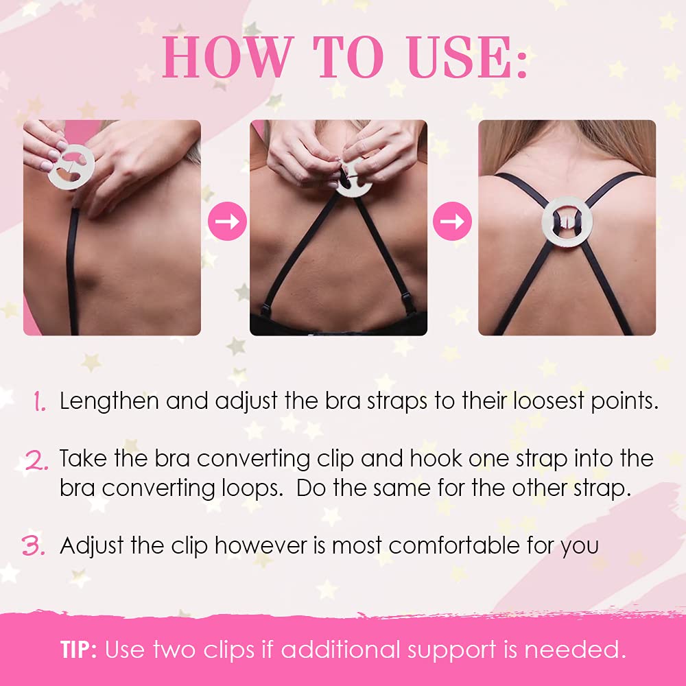 HFS BRA CONVERT CLIPS (2 UNDS)