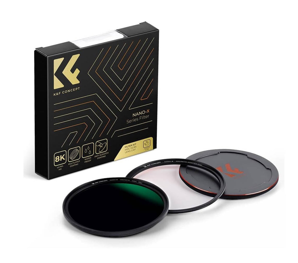 Lente Para Camara Polarizado Magnetico 67MM (Fijo de 6 paradas) 28 recubrimientos