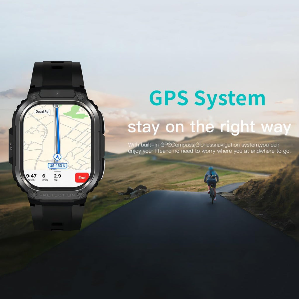 Reloj Inteligente Con GPS 4G LTE - 2 GB+16 GB