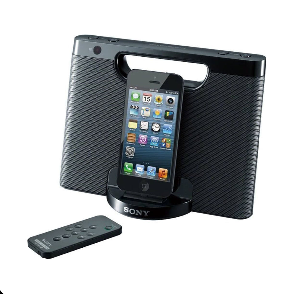 BOCINAS IPOD DOCKING NEGRA SONY