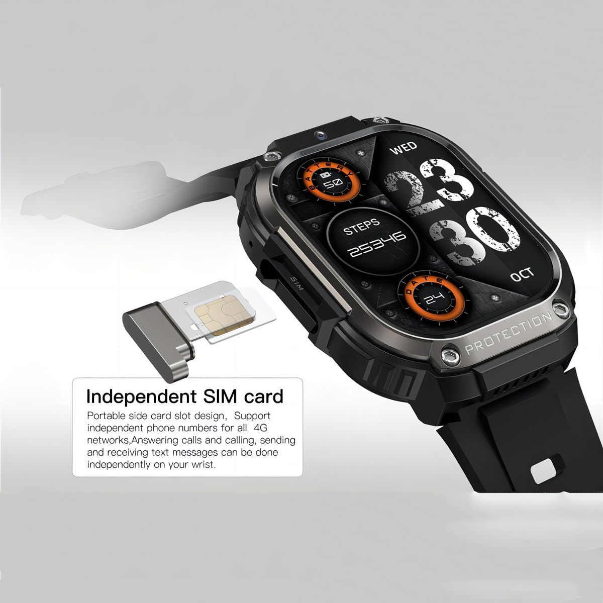 Reloj Inteligente Con GPS 4G LTE - 2 GB+16 GB