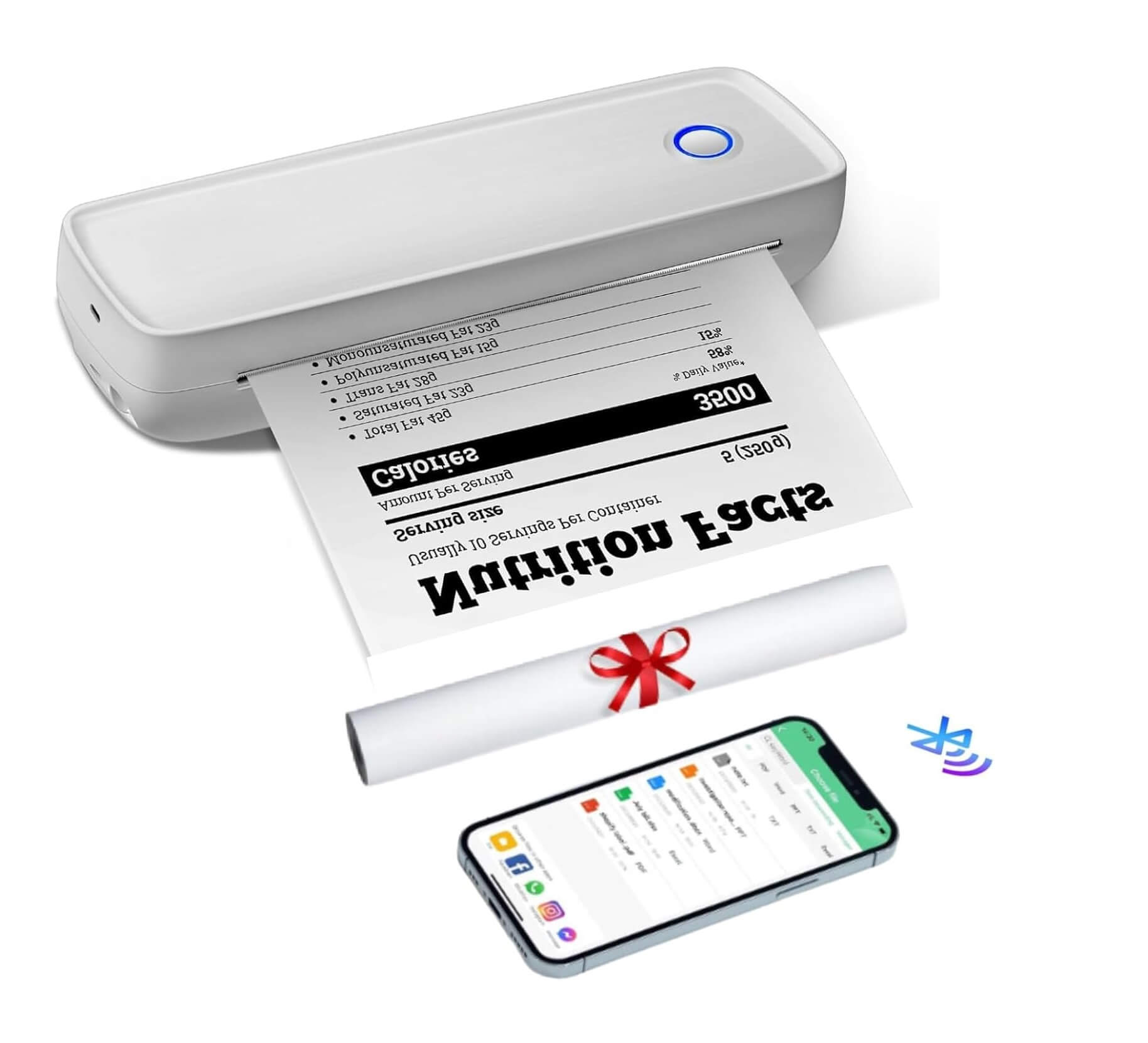 Impresora Portatil Printer Termico A4