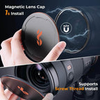 Lente Para Camara Polarizado Magnetico 67MM (Fijo de 6 paradas) 28 recubrimientos