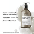LOREAL ABSOLUT REPAIR MOLECULAR SHAMPOO 500ML