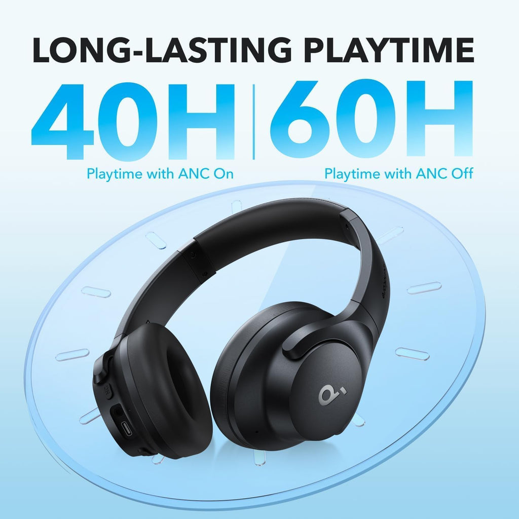 Audífonos Inalámbricos Anker Soundcore Q20i Con Cancelación Activa de Ruido