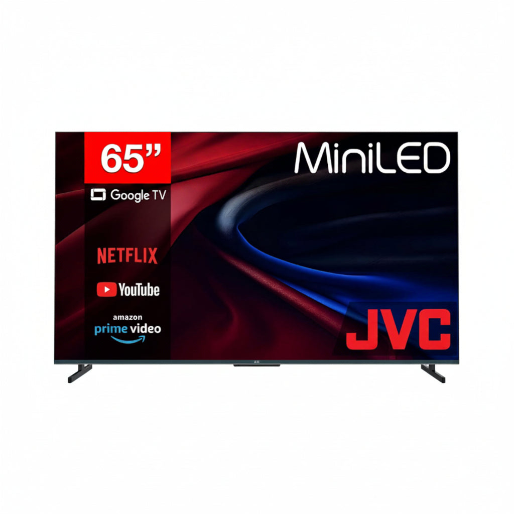 TELEVISOR 65'' MINI LED  GOOGLE TV JVC