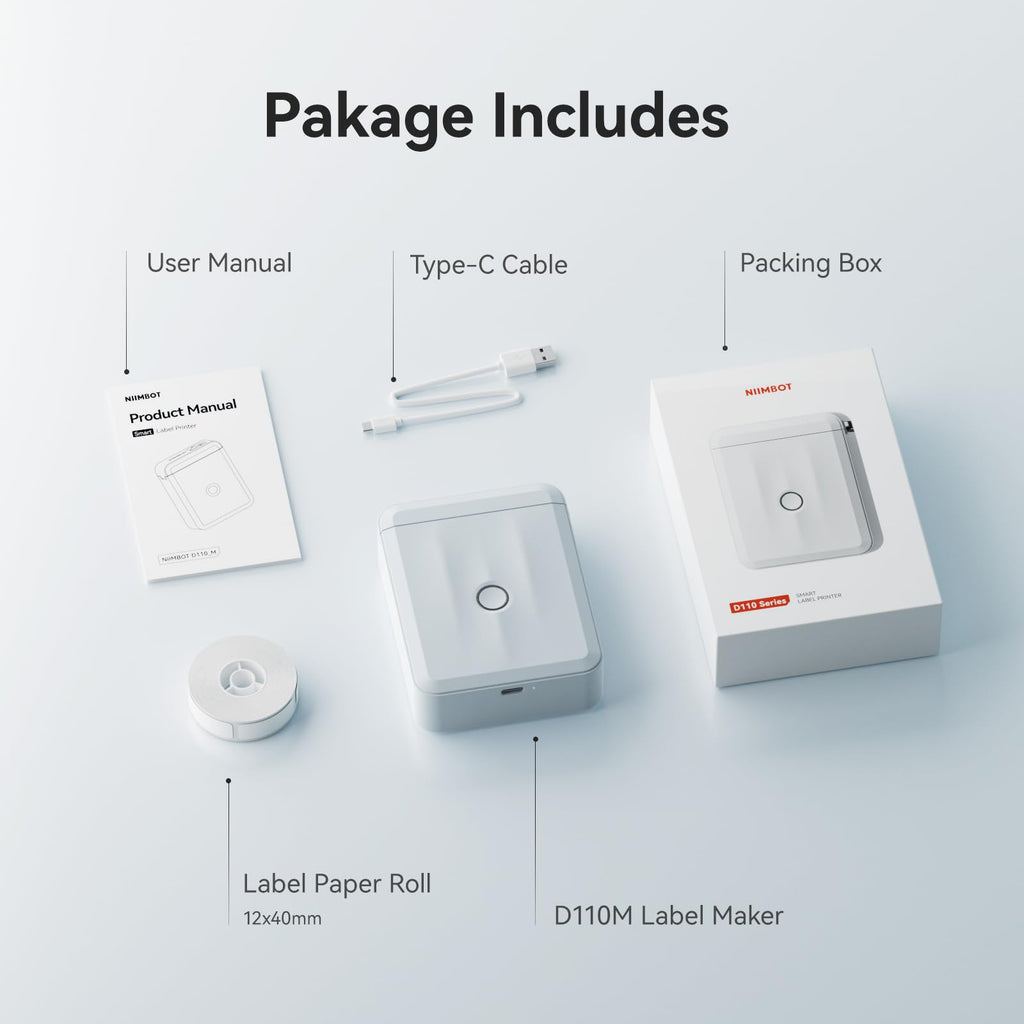 Printer Mini Portable D110 Niimbot Versión Mejorada