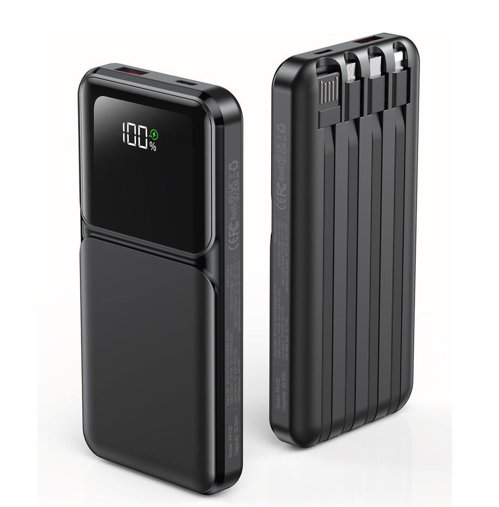 Cargador Portátil De Carga Rapida 10,000mAh 22.5W