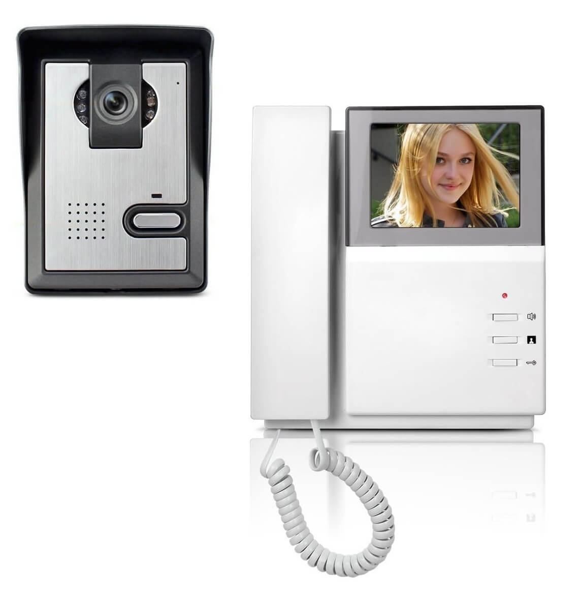 INTERCOM Videoportero Estilo Telefono, Con Camara Para Mayor Seguridad En Puertas.