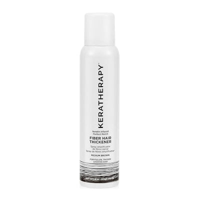 SPRAY KERATHERAPY FIBER HAIR THICKENER MEDIUM BROWN 4 OZ