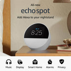 Amazon Echo Spot Despertador Inteligente Con Sonido De Alta Calidad y Alexa