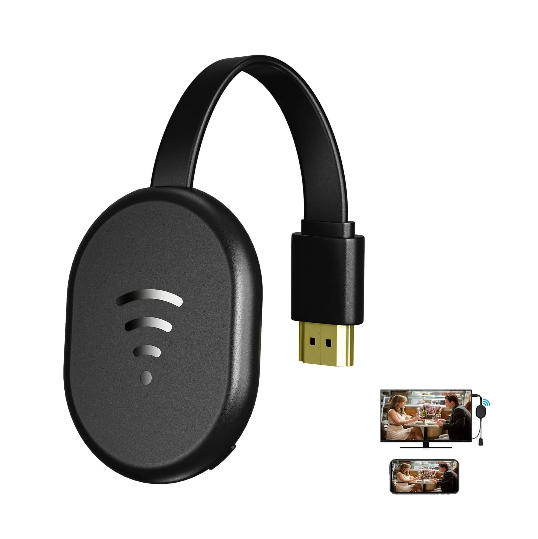 Stick Inalámbrico HDTV Para Android y iPhone – Transmisión y Espejo De Pantalla