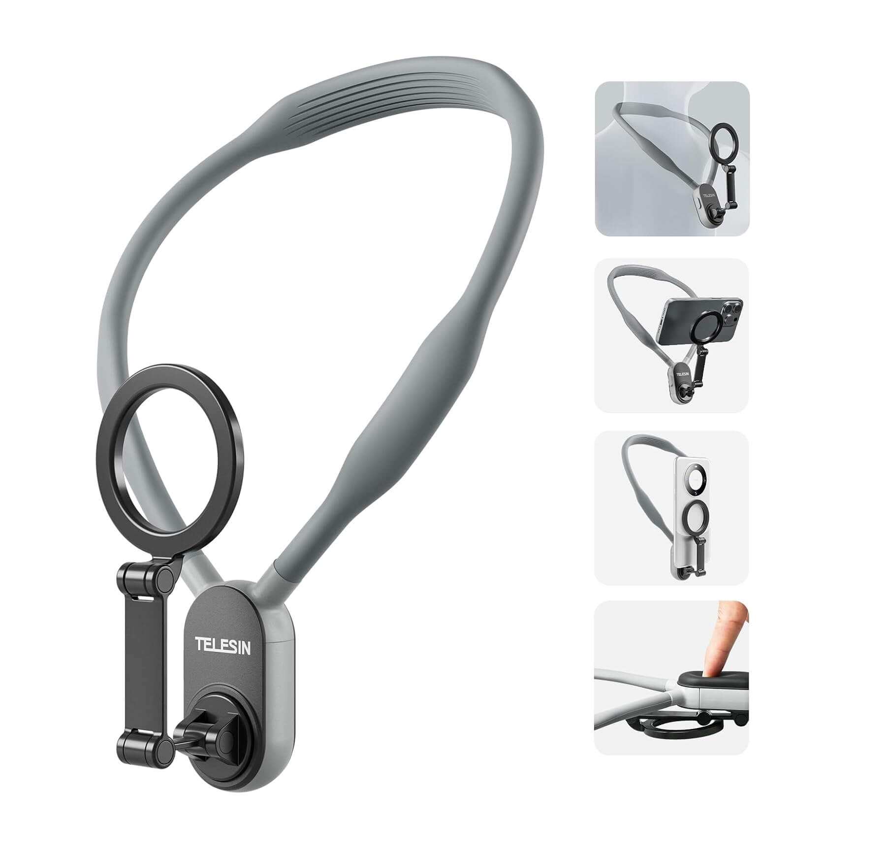 Soporte Magnético Para El Cuello Para Teléfonos Telesin