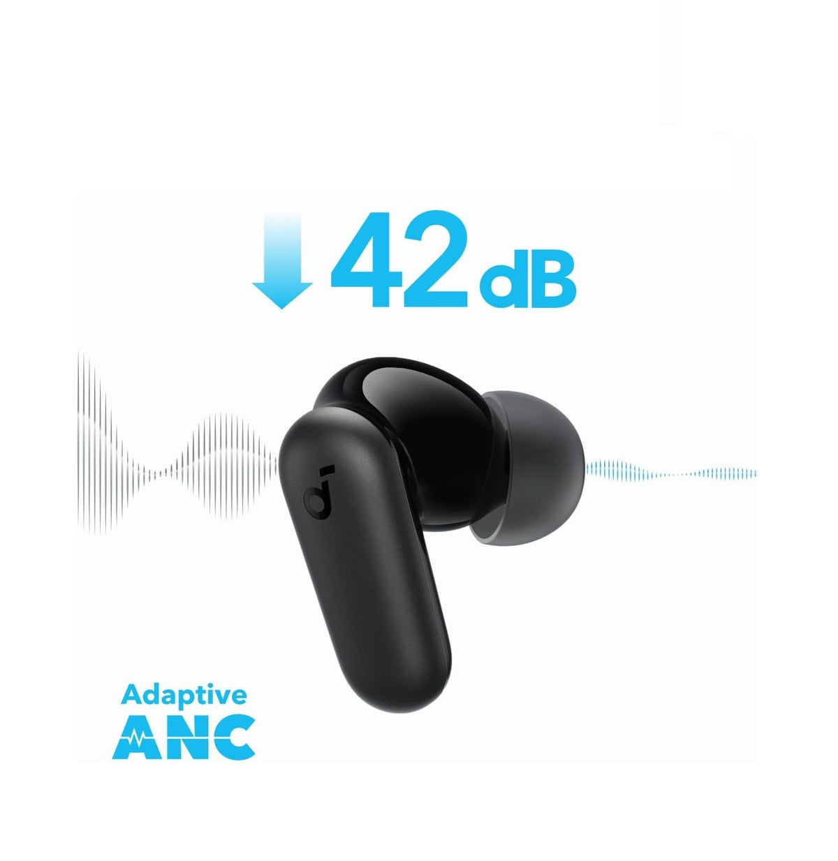 Audifonos inalambricos Anker Soundcore P30i 2 En 1 Con Soporte Para Telefono Y Cancelacion De Ruido