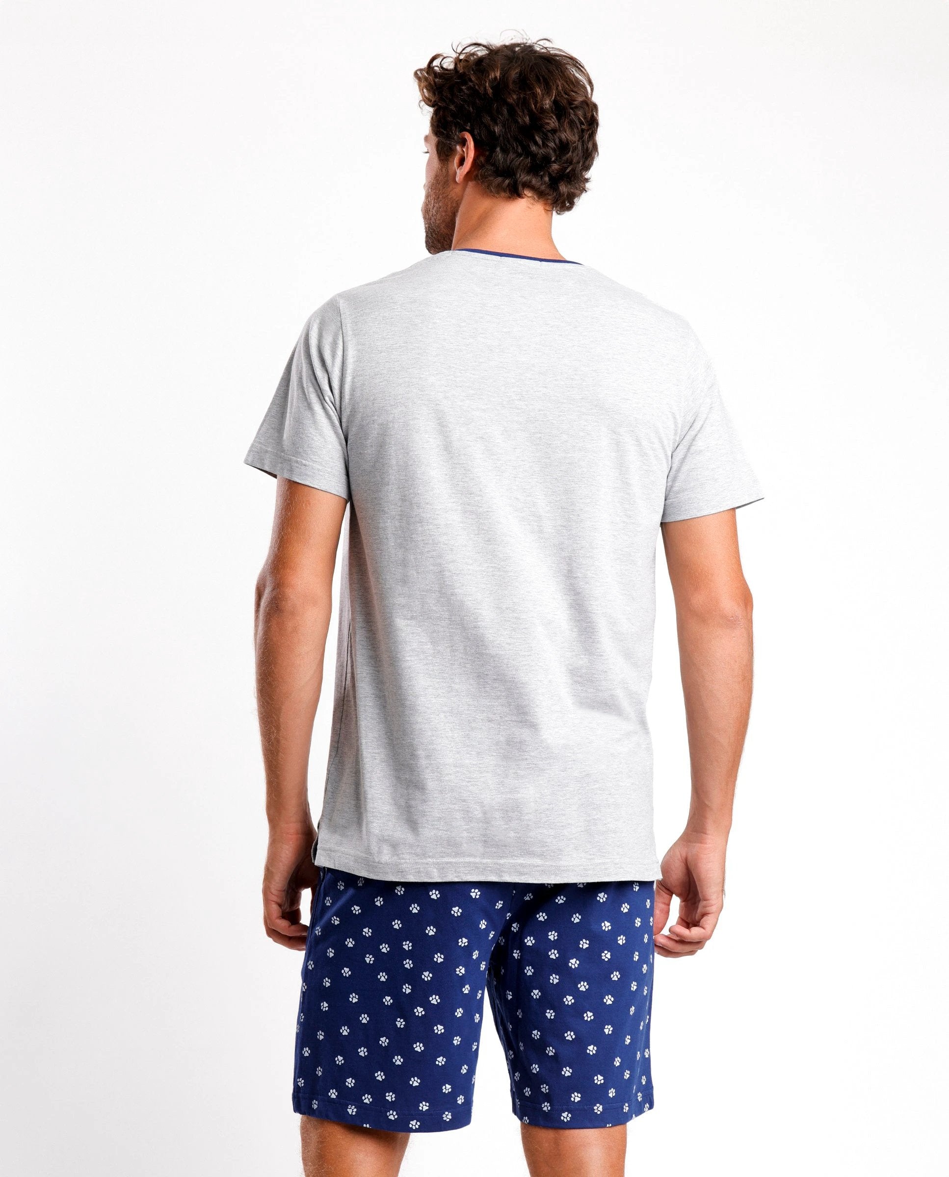 Conjunto Admas Mangas Cortas Estampado 2 Piezas Para Caballeros by Admas