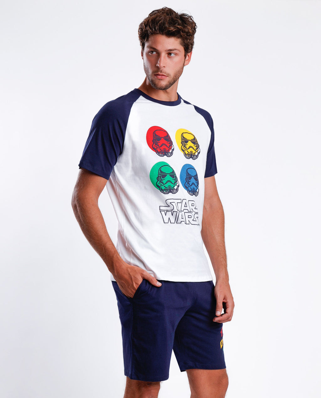 Conjunto Star Wars Mangas Cortas Estampada 2 Piezas Para Caballeros by Star Wars