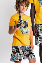 Conjunto Star Wars Mangas Cortas Estampada 2 Piezas Para Niños by Star Wars